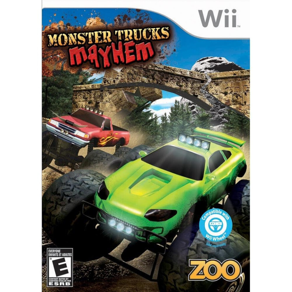 Monster Truck Mayhem - Nintendo Wii 802068102470
