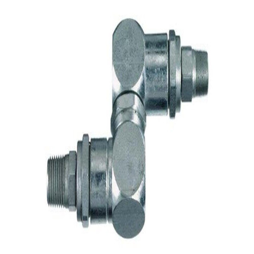 Lincoln Lubrication 83594 Υψηλής Πίεσης Καθολικός Στρόφαλος Ασημί