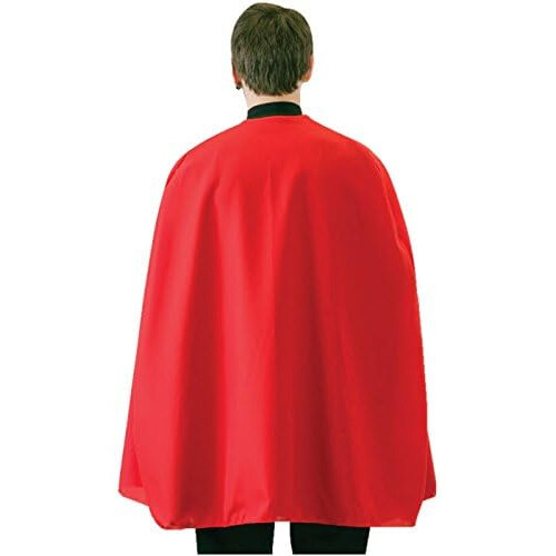 Red Cape -kostumer til b?rn og voksne - en st?rrelse passer mest 1