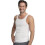 Hanes Herr 3-Pack A-Shirt, Vit, Medium 3