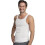 Hanes Herr 3-Pack A-Shirt, Vit, Medium 2