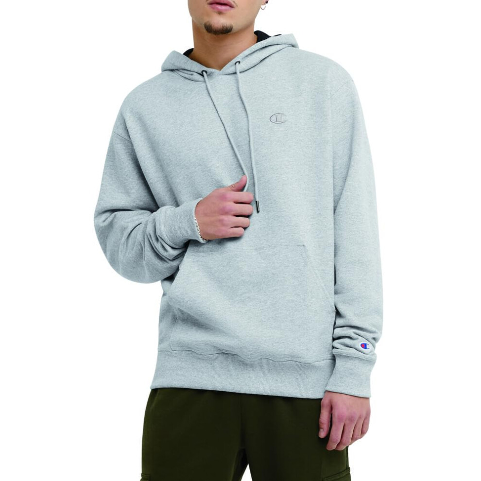 Champion Men's Hoodie  Powerblend  Fleece Striped Sweatshirt for Men Reg. or Big & Tall