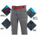Rawlings | LAUNCH SERIES Knicker Basebollbyxor | Ungdom Storlek L | Vit/Blå 3