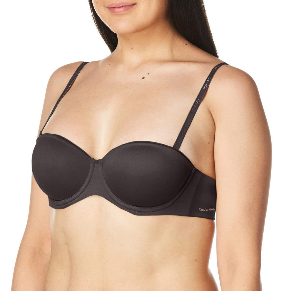 Calvin Klein Women's Constant Strapless Bra  black  32B