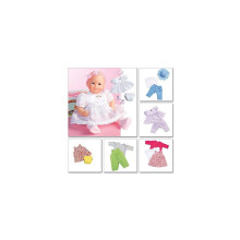 Padr   es de McCall M4338OSZ Roupas de boneca