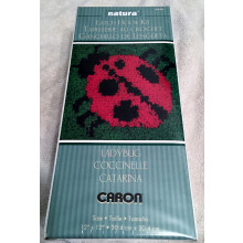 Caron Natura Latch-Hook Kit, Μαργαρίτα, 12" X 12"