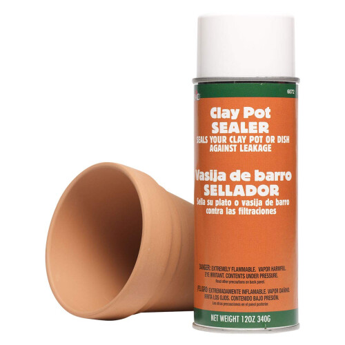 Plaid Clay Pot Sealer  12oz  Clear 2