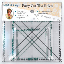 Quilt In A Day Fussy Cut Lineal 3-teilig