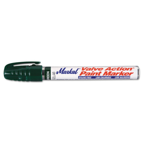 Markal 96826 Valve Action Paint Marker Green 2