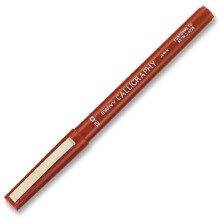 Pennarello per calligrafia Uchida Of America, punta fine 2,0 mm, colore bordeaux