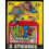 Wacky Packages 6 Σφραγισμένα Πακέτα Αυτοκόλλητων 1990 1