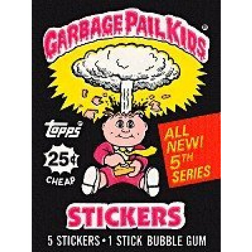 Topps Mlleimer fr Kinder der 5. Serie, ungeffnete Packung