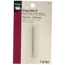 Dritz 2-1/2"" Nab Knits & Wovens 1 Count Snag Repair Nickel