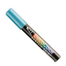 DecoColor Μαρκαδόρος Ακρυλικής Πινελιάς Μεταλλικός, Μπλε