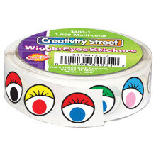 Samolepky Wiggle Eyes 0,5 1 000 kusov/balenie viacfarebn