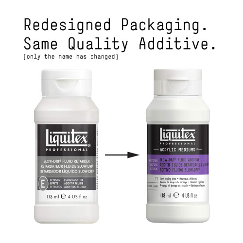 Liquitex Professional Effects Medium  118ml 4oz  SlowDri Fluid Retarder 1