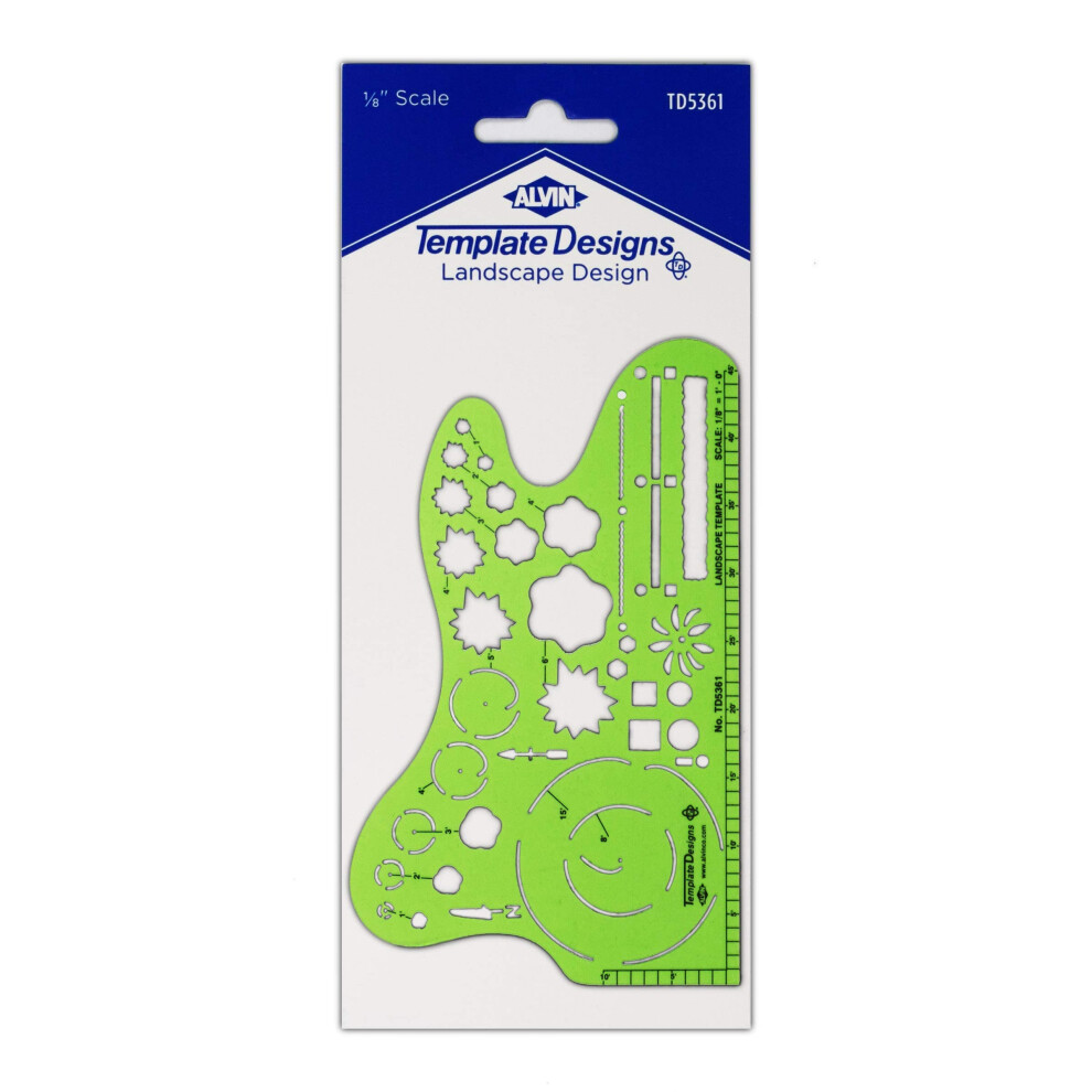 ModèLe De Conception De Paysage Alvin TD5361 Outil De Dessin Et De RéDaction Pour Artistes, Architectes, Conception Et RéDaction De 18 Pouces-image