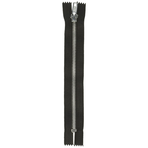 Coats και Clark F24A22-002 Μεταλλικό Αλουμίνιο Κλειστός Ζipper, 22", Μαύρο