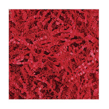 P rty potreby Amscan Festive Solid Color Paper Shreds & Strands, cerven , 57 g