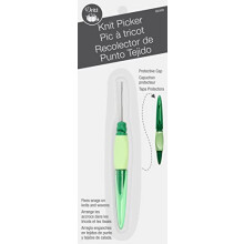 Dritz Clothing Care 82409 Ergonomischer Strickpicker, grün
