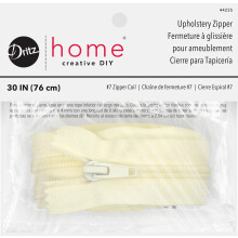 Dritz Home 44235 Νάιλον Φερμουάρ Επίπλωσης, 30 Ιντσών, Κρέμα