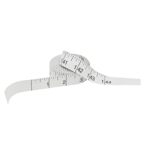 Dritz longarm 3712 fita central zero Medida 3/4 x 144 polegadas brancas 2