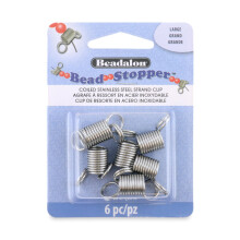 Beadalon Perlenstopper gro 6 Stk