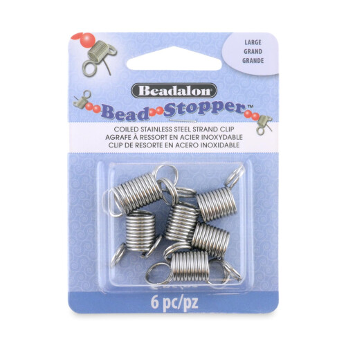 Beadalon Perlenstopper gro 6 Stk