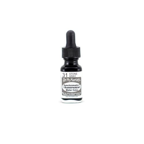 Dr. Ph. Martin's Synchromatic Διαφανής Νεροχρωματική (31) 0.5 oz, Γκρίζος Λίθος, 1 Φιάλη