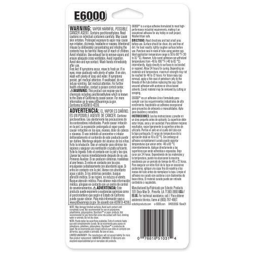 E6000 5510310 Craft Adhesive Mini (4 Pack) 1