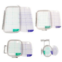 4-teiliges Stickrahmen-Set ersetzt SA442 SA443 SA444 SA445 Rahmen fr Brother-Maschinen PE-770 700 700II 750D 780D Innov-is 1000 1200 1250D Bab