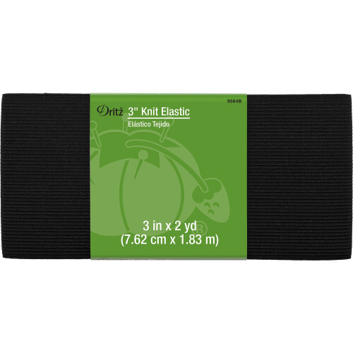 Dritz 3"""" 2-yardov dlouh cern plet elastick