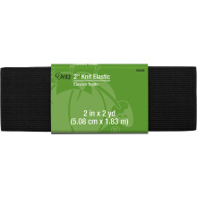 El   stico de punto negro Dritz de 2 yardas de largo, 6,63 x 2,13 x 0,63