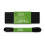Dritz 2-meter lang sort strik elastisk 6,63 x 2,13 x 0,63 2