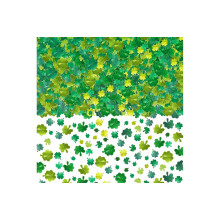 Pachetul Confetti Green Foil Day Sf. Patrick - 5 oz. (Pachet de 1) - Perfect pentru sarbatori ?i decora?iuni irlandeze