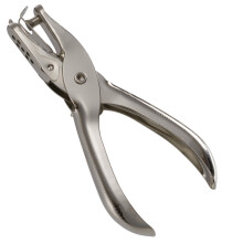 Officemate 1- Hole Punch 5 Sheet Capacity Silver (90091)