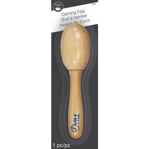 Dritz Clothing Care 82626 Αυγό Διόρθωσης, Μαύρο, Καφέ, Μικρό