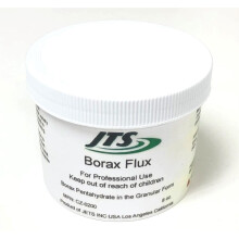 Borax 1/2 pund beholder smeltende flux 8 oz. At glasere Crucible -retter til gulds?lvsmykker af JTS