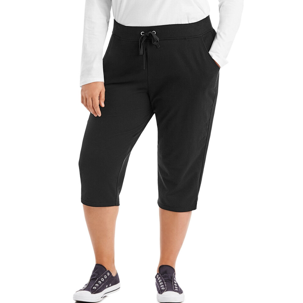 Just My Size - Capri en molleton français avec poches pour femme - Grande taille