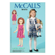 Modele McCall M7272 Copii/fete/18 """" Bluza ?i Jumpers Cl (6-7-8)