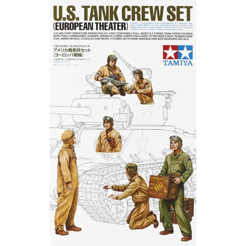 Tamiya Tamiya Models U.S. Tank Crew Set (Teatr Europejski) 1