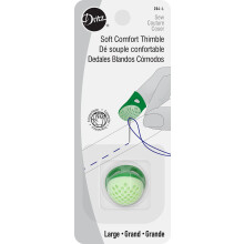 Dritz 204-L Soft Comfort Fingerhut, Gre L, Grn