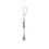 PINZETTE BIJOUX DE CLI CON PERLA SU CATENA E PERLINE BLU 2
