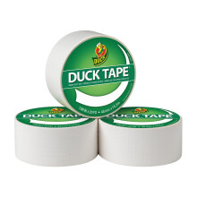 Lepiaca p ska Duck 285635 Farebn , 3 rolky, 1,88 palca x 20 yardov, spolu 60 yardov, biela, 3 kusy