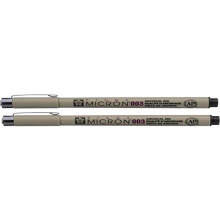 PIGMA MICRON Fineliner yksittäin Sakura - pigma micron:003 0,15mm sävykartta sakura: Sépia