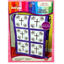 Kit de bloques de edred   n con estampado victoriano Janlynn para bordar