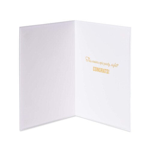 Papyrus Engagement Card (Epic Party) 2