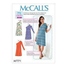 McCall's Patterns Misses' Dresses Sewing Pattern Multicolor
