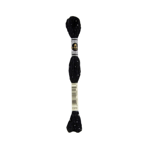 DMC DMC CORPORATION DMC 6-Κλωνο Etoile Νήμα 8.7yd-Μαύρο Αξεσουάρ Κεντήματος