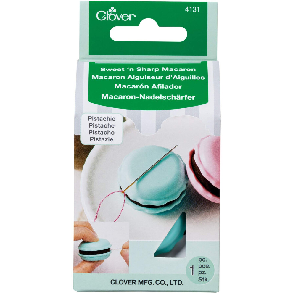 Clover Needlecraft SweetnSharpMacaron-Pistache Notion Vert